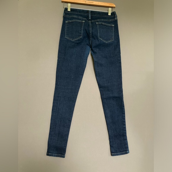 Levi’s Red Dark Blue Skinny Jeans 25 Size 0 - Picture 2 of 3